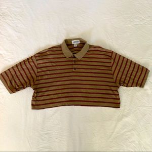 Polo crop top